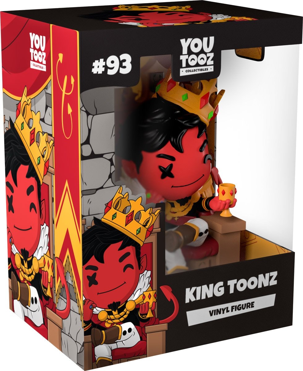 King Toonz #93 Youtooz Vinyl Collection CHARLEMAGNE Colored IN HAND SOLDOUT